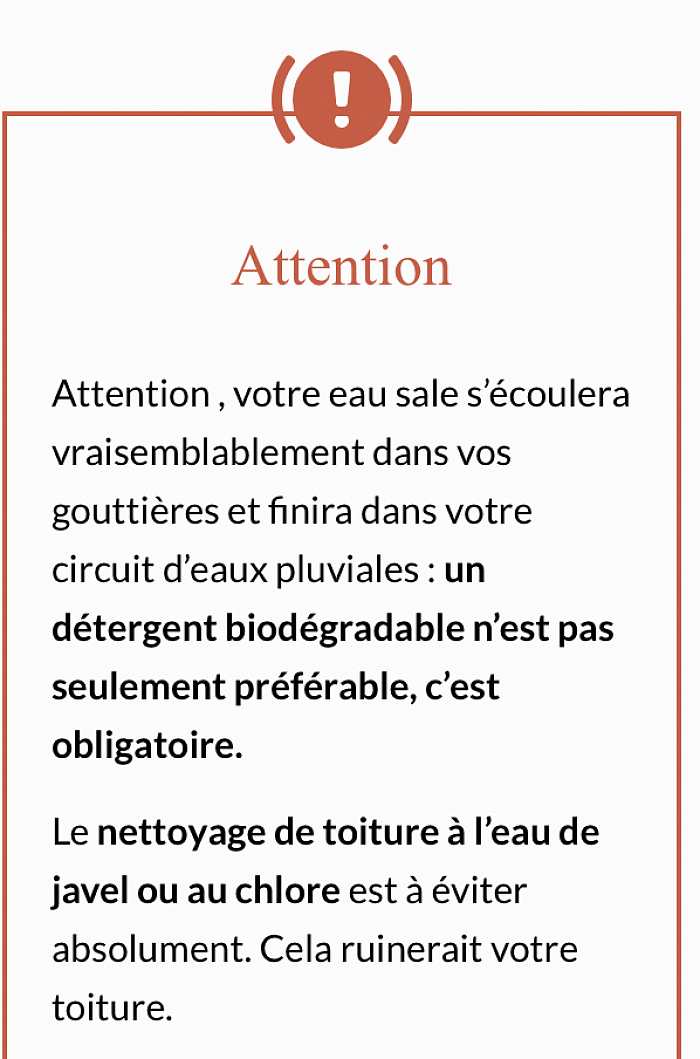 Danger toiture